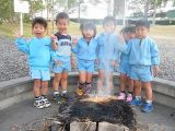 秋の焼き芋遠足